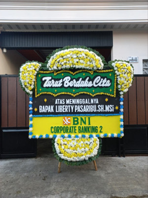 Papan Bunga Duka di Jatiranggon