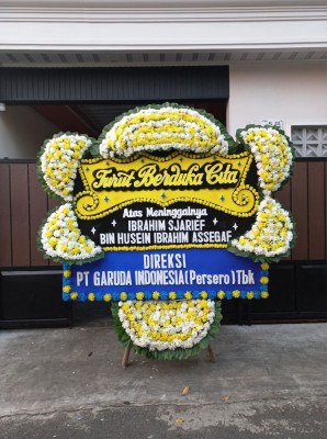 Papan Bunga Duka di Jatiranggon