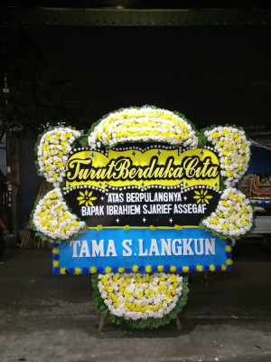 Papan Bunga Duka di Jatiranggon